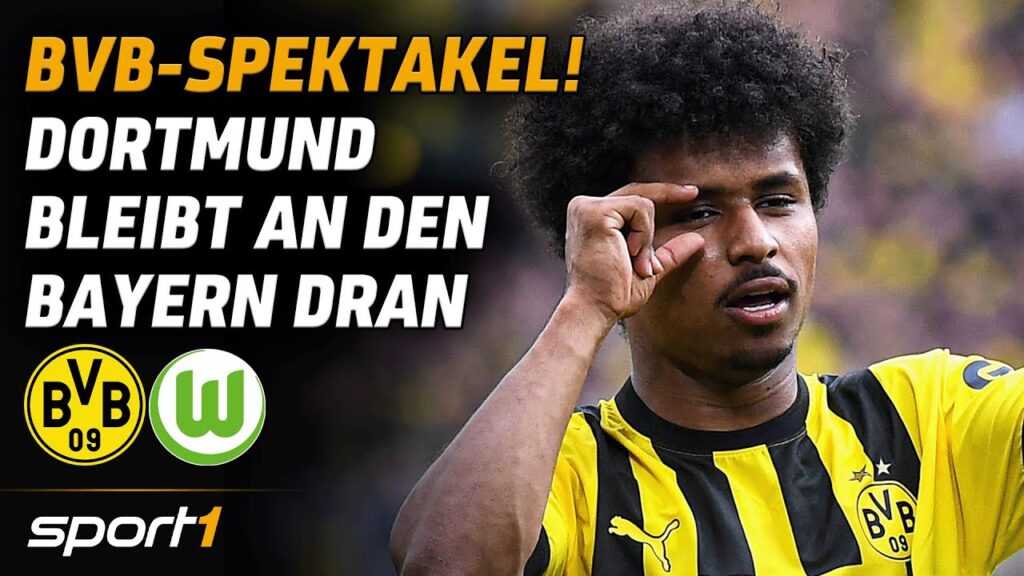 Borussia Dortmund - VfL Wolfsburg | Bundesliga Tore und Highlights 31. Spieltag