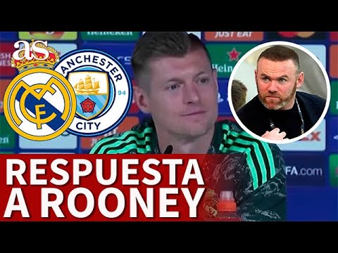 KROOS responde a ROONEY y a BERNARDO SILVA | REAL MADRID - MANCHESTER CITY | AS