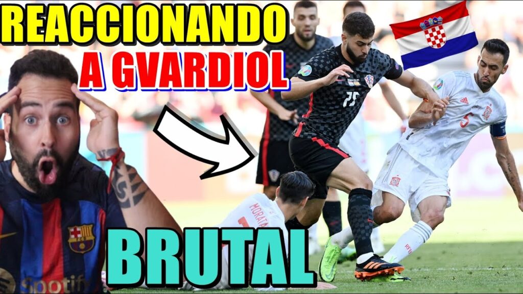 REACCIONANDO a GVARDIOL - La BESTIA CROATA ¡DEFENSOR BRUTAL!