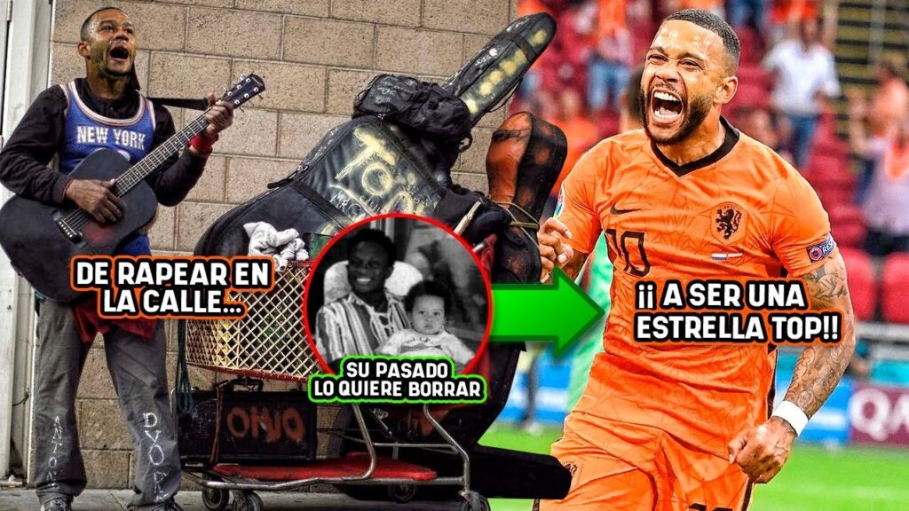 La DURA HISTORIA de Memphis Depay ¡De RAPEAR por unas MONEDAS a ser un TREMENDO CRACK!