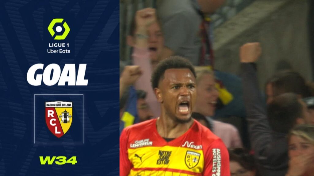 Goal Ikoma-Loïs OPENDA (60' - RCL) RC LENS - OLYMPIQUE DE MARSEILLE (2-1) 22/23