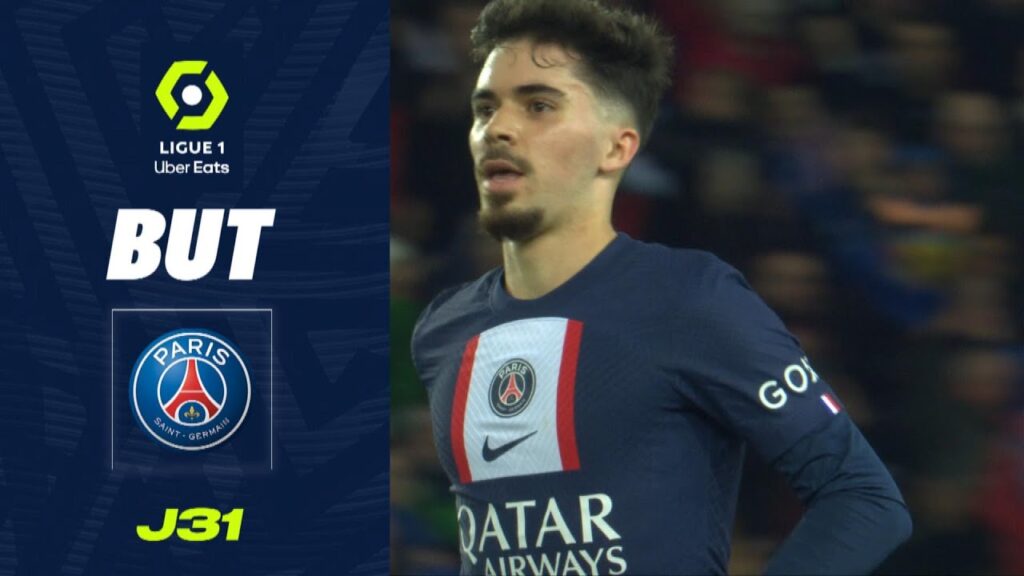 But Vitor MACHADO FERREIRA (37' - PSG) PARIS SAINT-GERMAIN - RC LENS (3-1) 22/23