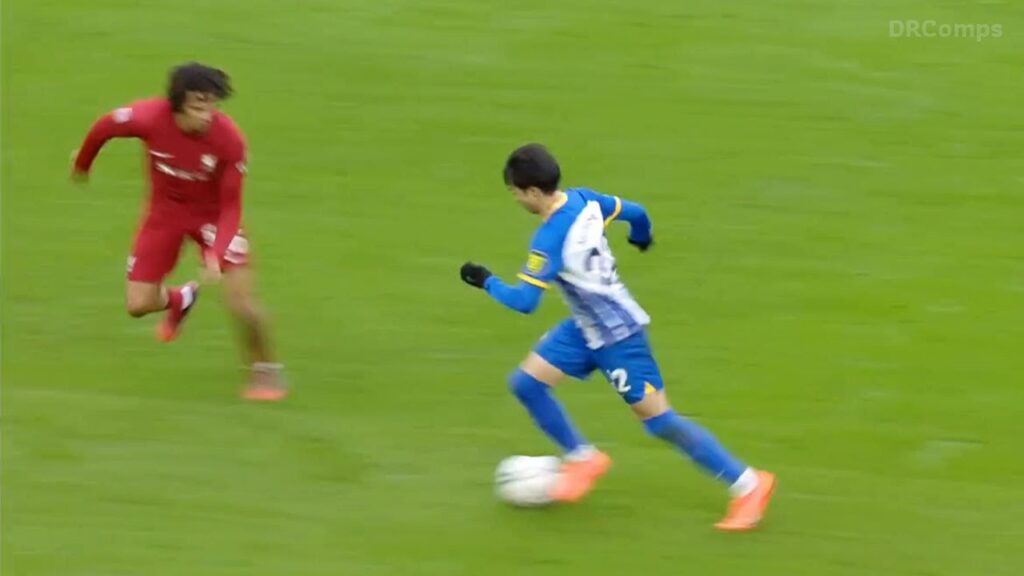 Arnold cannot stop Mitoma / Mitoma Destroyed Liverpool (29/01/2023) 1080i