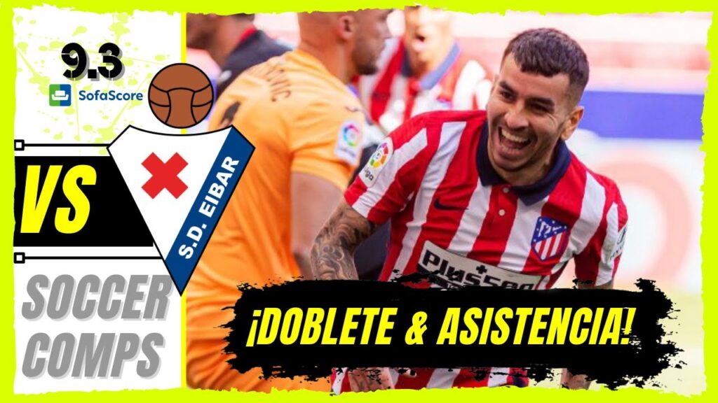 ¡FIGURA! Ángel Correa VS sᴅ ᴇɪʙᴀʀ | 18/04/2021