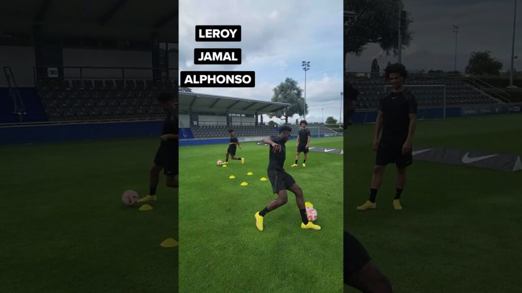 Hilarious dribbling challenge with Bayern players!