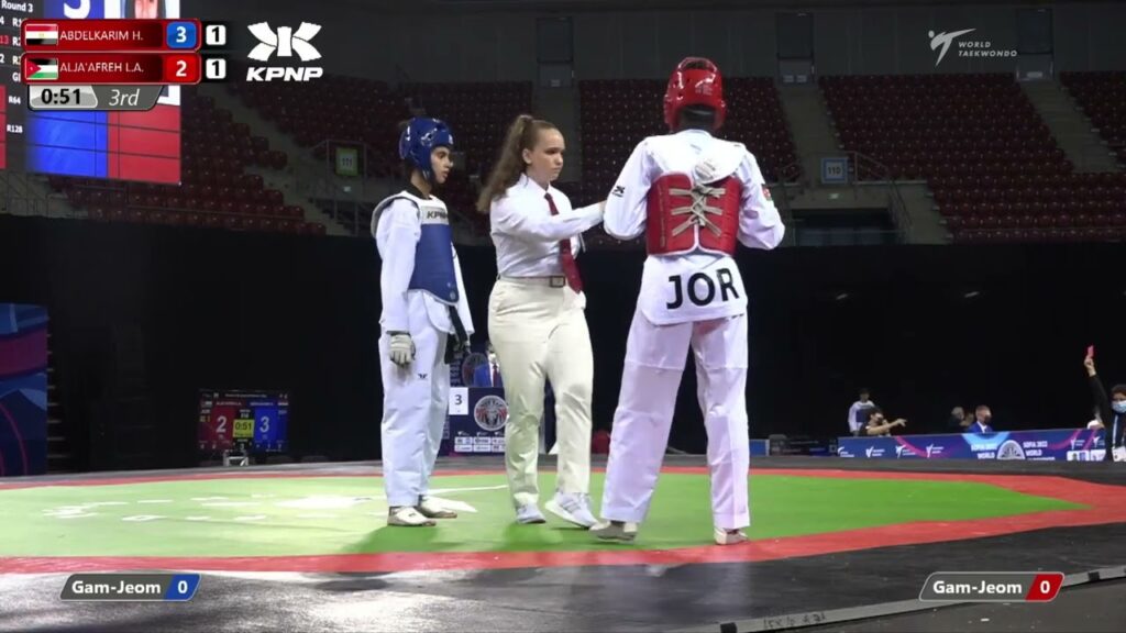 316 R32 Women  52kg EGY ABDELKARIM H  JOR ALJA'AFREH L A
