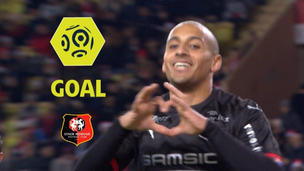 Goal Wahbi KHAZRI (59' pen) / AS Monaco - Stade Rennais FC (2-1) / 2017-18