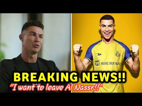 CR7, who joined the Saudi team from Man United only a few months ago, wants to LEAVE Al-Nassr.