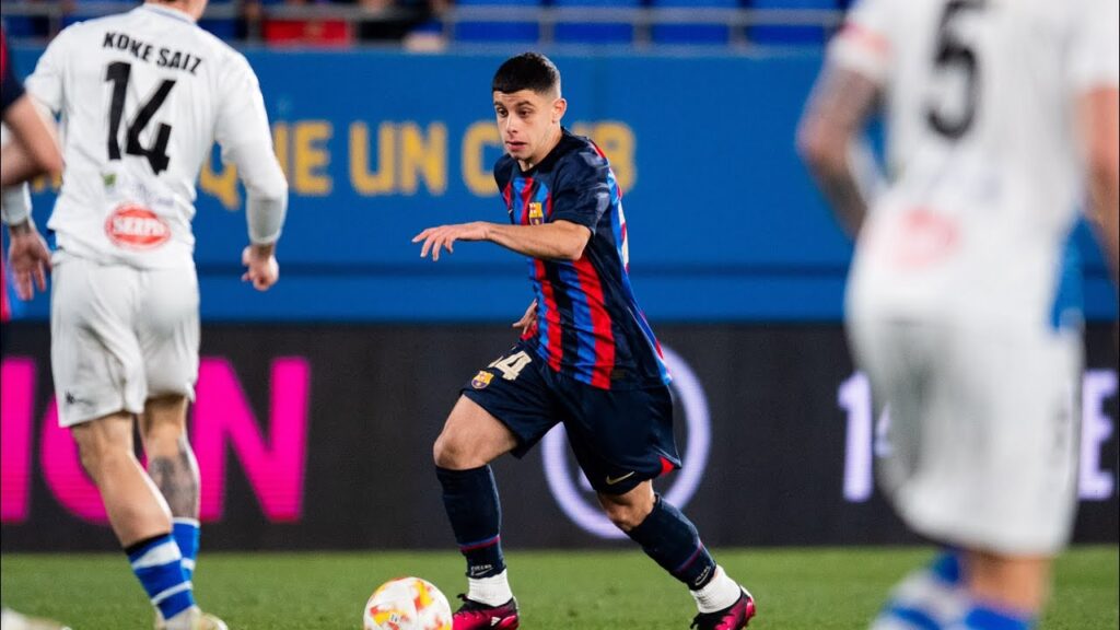 Lucas Roman vs CD Alcoyano | Barca Atletic (25/2/23)