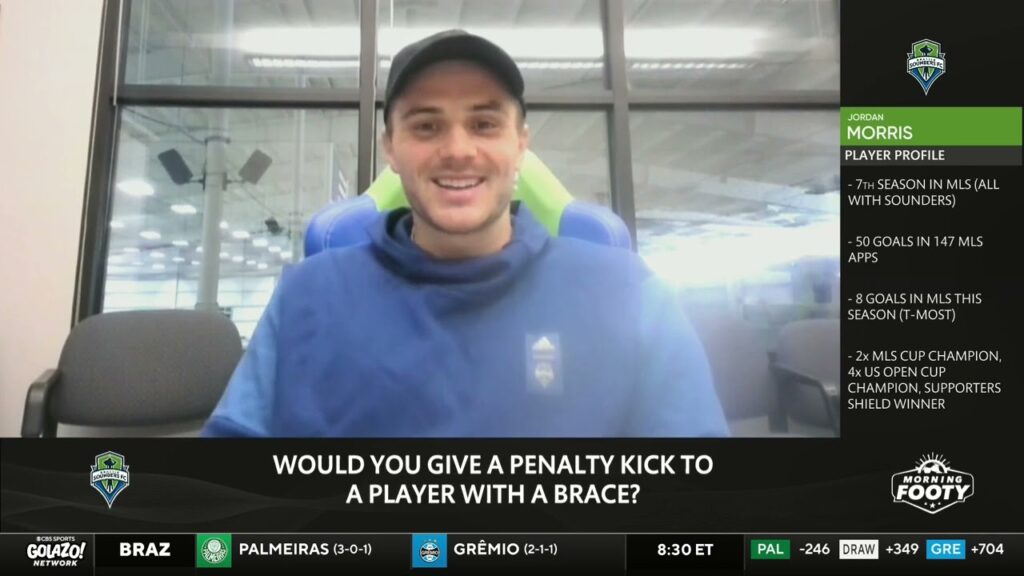 USMNT Forward Jordan Morris Joins Morning Footy | CBS Sports Golazo Network