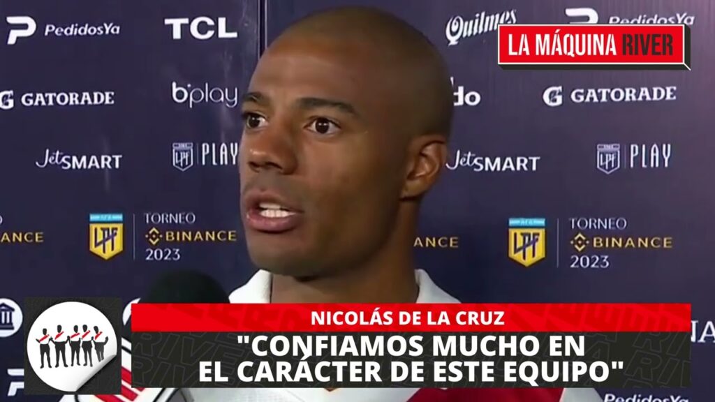 DE LA CRUZ: "CONFIAMOS MUCHO EN EL CARÁCTER DE ESTE EQUIPO"