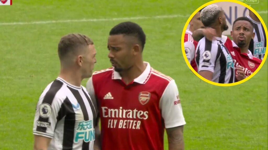 Gabriel Jesus Made Kieran Trippier .... Nerves !