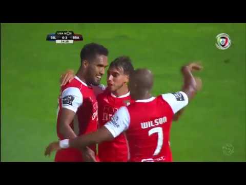 Goal | Golo Ricardo Horta: Belenenses 0-(2) Sp. Braga (Liga 18/19 #6)