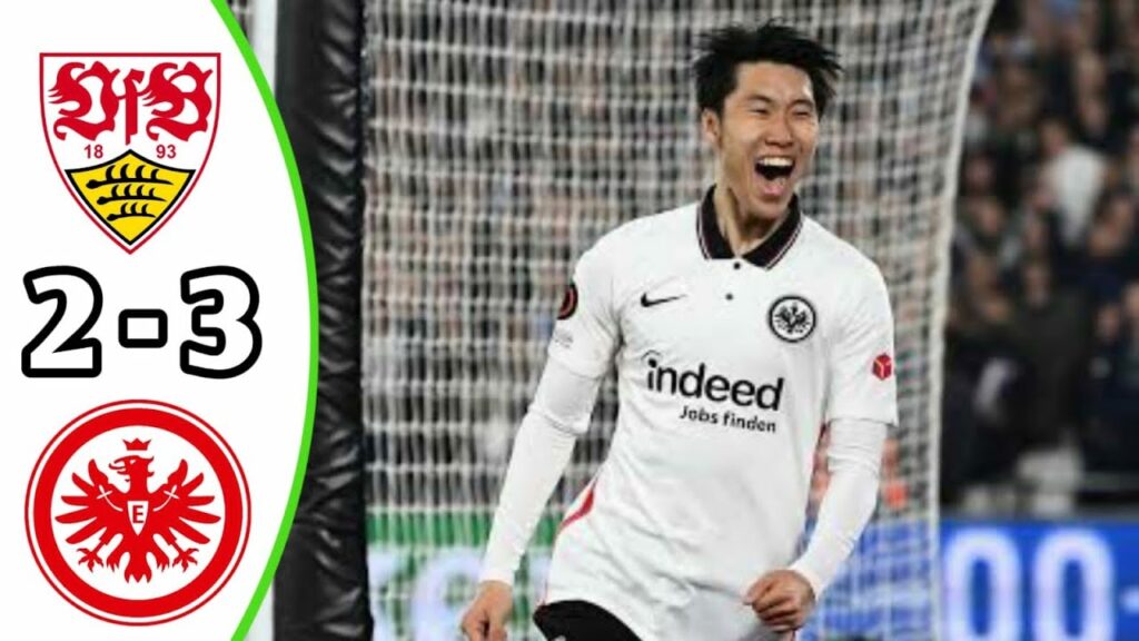 Daichi Kamada Goal - VfB Stuttgart vs Eintracht Frankfurt 2-3 Highlights | DFB Cup 2023
