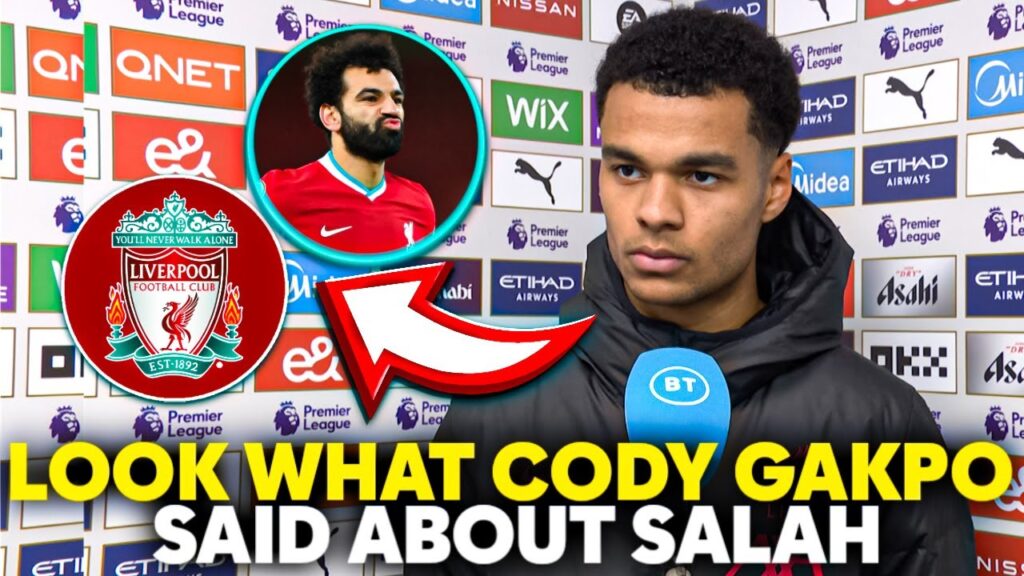 😱REPORTED NOW! TOOK EVERYONE BY SURPRISE! LOOK WHAT CODY GAKPO SAID ABOUT SALAH! Liverpool News