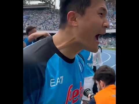 Napoli-Salernitana: il goal di Olivera  #forzanapolisempre #napolicalcio #osimhen