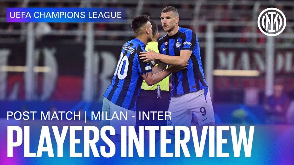 MILAN 0-2 INTER | DZEKO, ONANA AND LAUTARO INTERVIEWS 🎙️⚫🔵