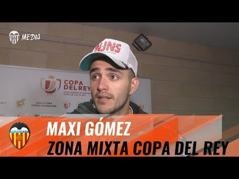 DECLARACIONES DE MAXI GÓMEZ TRAS LA VICTORIA ANTE EL UD LOGROÑÉS