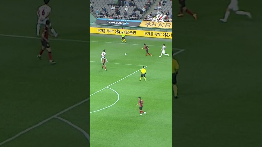 국가대표 공격수가 보여주는 클래스가 다른 원더골!⚽ #나상호