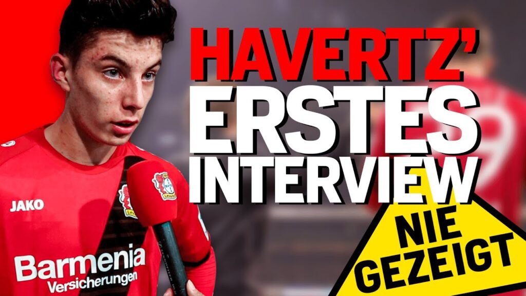 Noch nie veröffentlicht! Kai Havertz' erstes Interview mit 17 Jahren nach seinem Bundesliga-Debüt