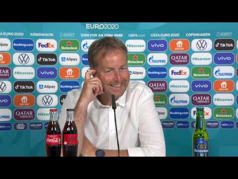 Denmark 1-2 Belgium - Kasper Hjulmand, Martin Braithwaite ​- Post-Match Press Conference - Euro 2020