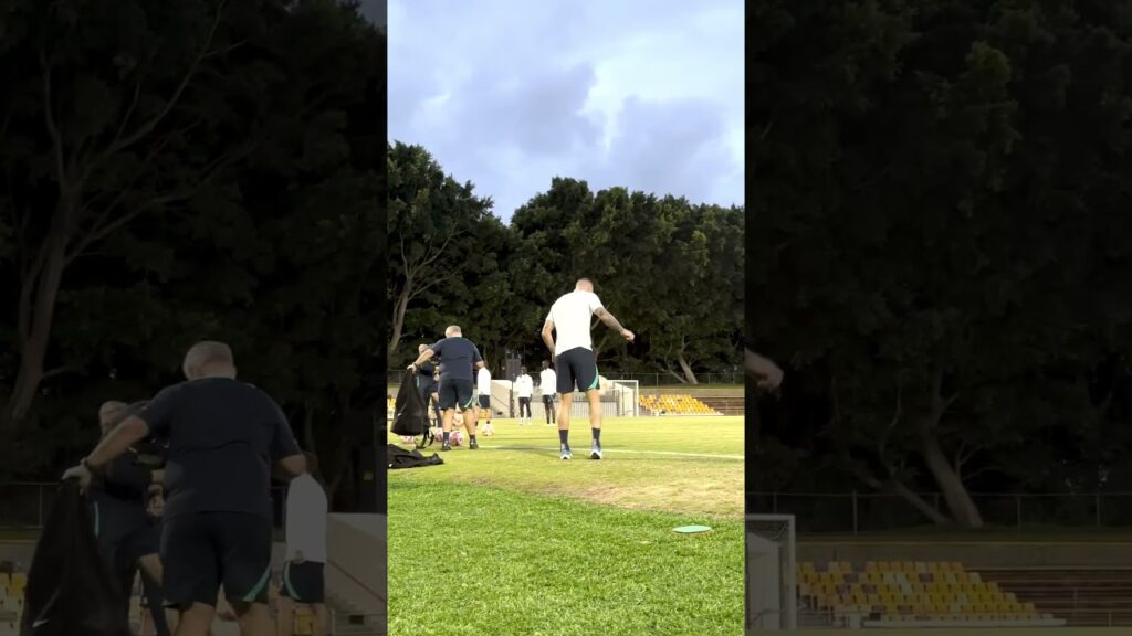 Accuracy & Control 👀 #socceroos #football #shorts #training