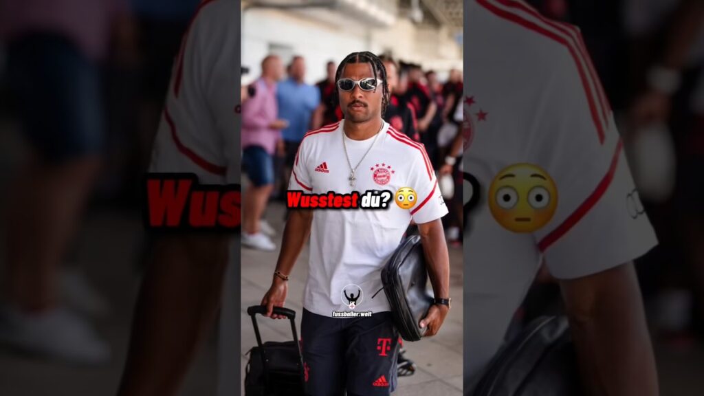 Serge Gnabry ist der einzige Spieler… 😳