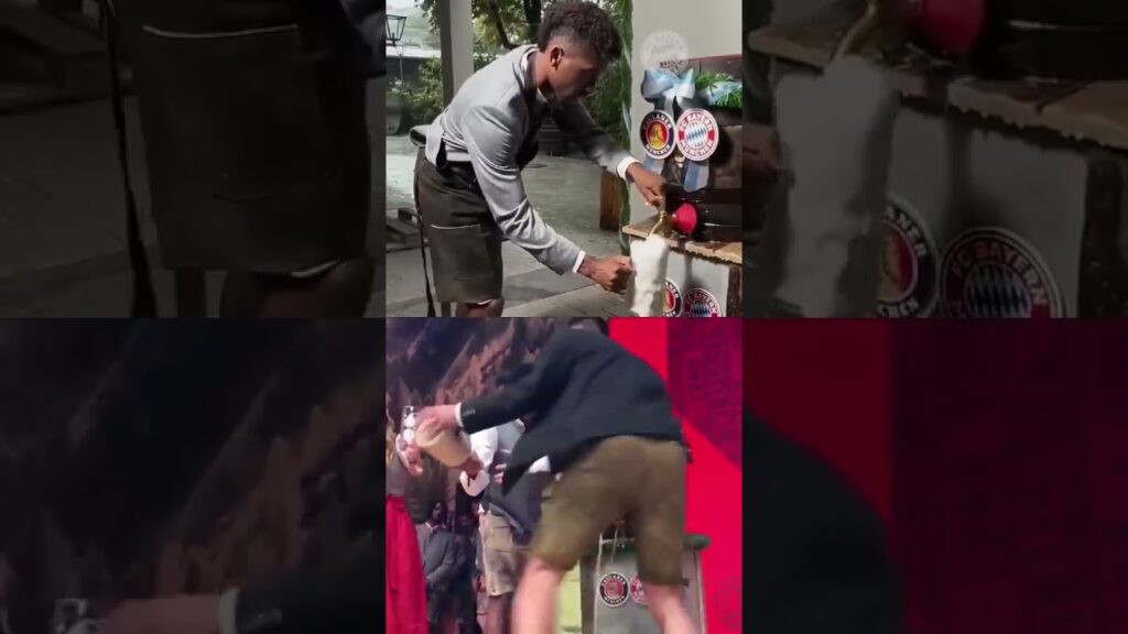 Kingsley Coman's year-over-year improvement 😂👏 (via @FC Bayern) #shorts