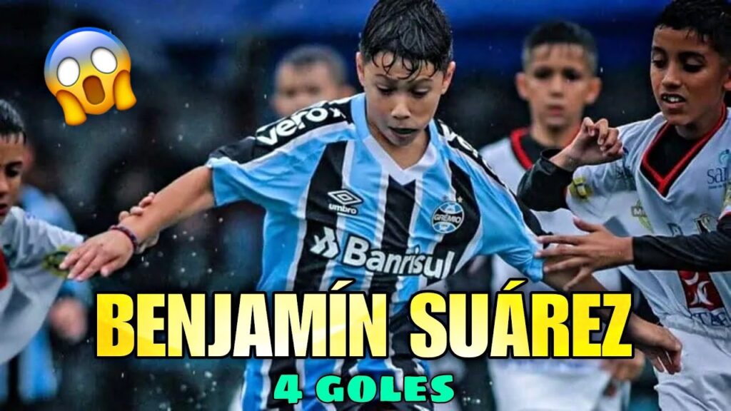 💥 EL HIJO DE LUIS SUÁREZ BRILLA EN BRASIL!!! *BENJA SUÁREZ 4 GOLES*