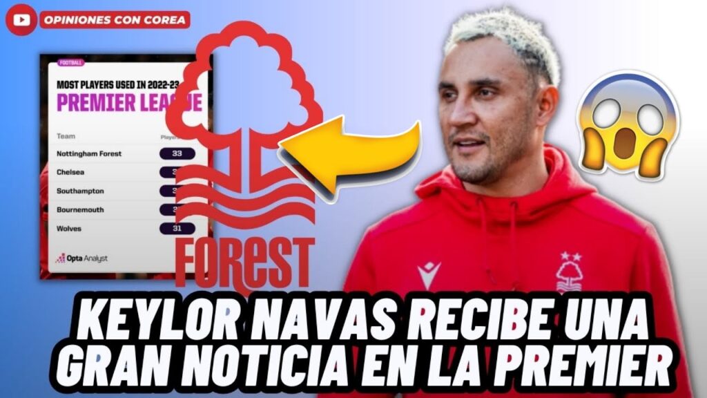 SE QUEDA! KEYLOR NAVAS RECIBE LA MEJOR NOTICIA EN LA PREMIER LEAGUE😱