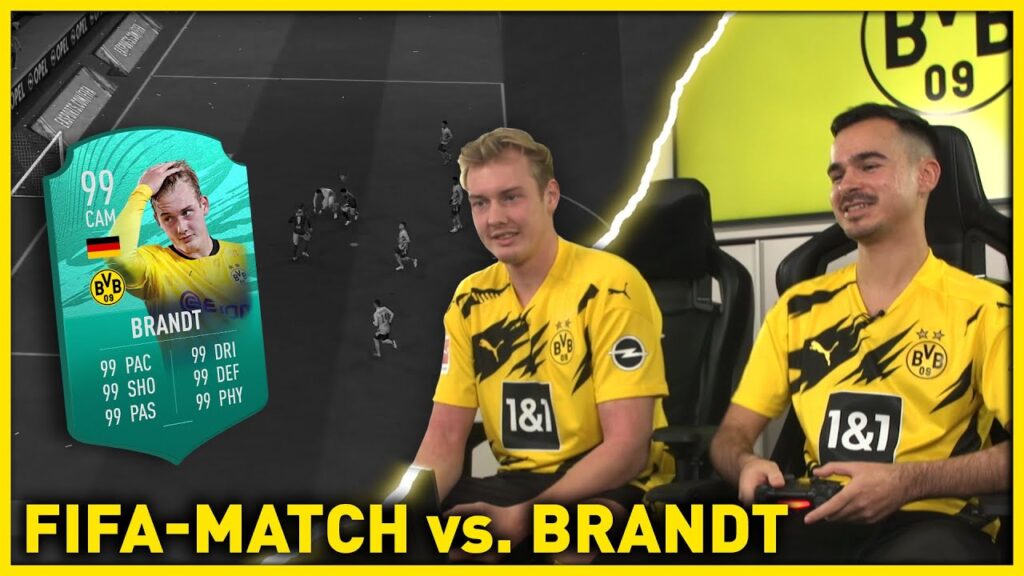 Julian Brandt vs. Erné | FIFA 21 | BVB x eFootball