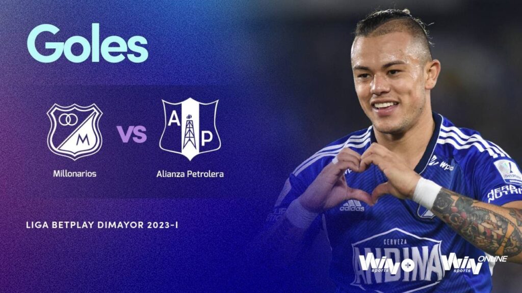 Millonarios vs. Alianza Petrolera (goles) | Liga BetPlay Dimayor 2023-I | Fecha 3