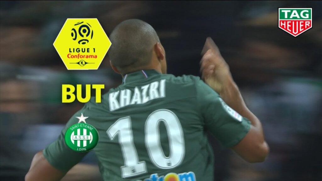 But Wahbi KHAZRI (54′) / AS Saint-Etienne – AS Monaco (2-0) (ASSE-ASM)/ 2018-19 But Wahbi KHAZRI (54') / AS Saint-Etienne - AS Monaco (2-0) (ASSE-ASM)/ 2018-19