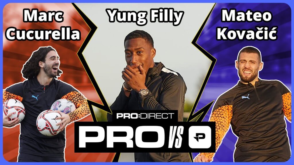 CUCURELLA should be a STRIKER! 🔥 Pro Vs Pro:Direct ft. Chelsea's Marc Cucurella & Mateo Kovačić