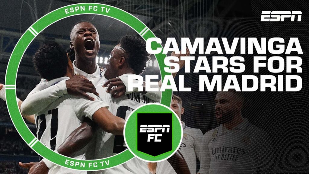 BIG PRAISE for Camavinga 💪 Makeshift defender stars for Real Madrid vs. Man City | Champions League