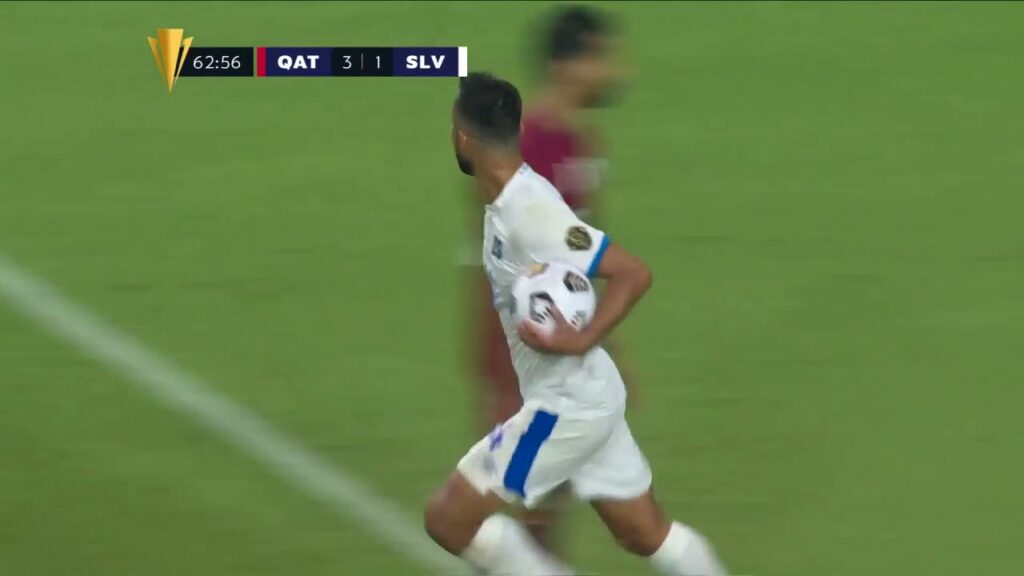 ¡Gol! Qatar 3-1 El Salvador | Joaquín Rivas 63'