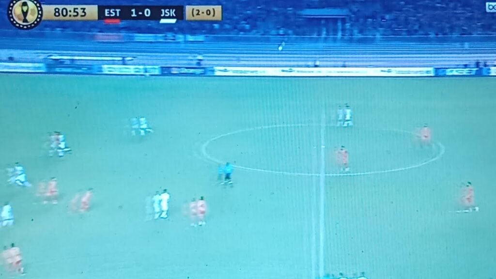 LDC/Quarts de finale/Match retour.Stade Rades (Tunis/Tunisie). ES Tunis-JS Kabylie