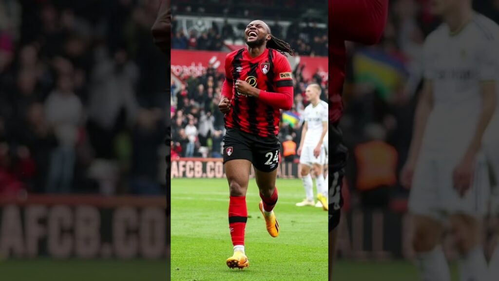 Antoine semenyo receives EPL debut goal ball #shorts #football