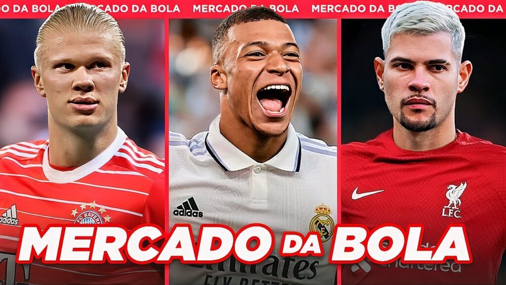 MBAPPÉ E VINI JR JUNTOS NO REAL MADRID│LIVERPOOL QUER BRUNO GUIMARÃES e+ - Mercado da Bola 2023
