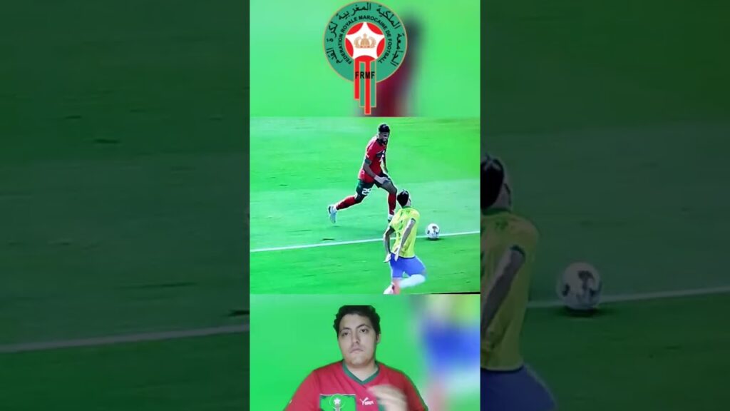 GOAL SABIRI - MOROCCO 2 X 1 BRAZIL !!! #shorts #goal #soccer