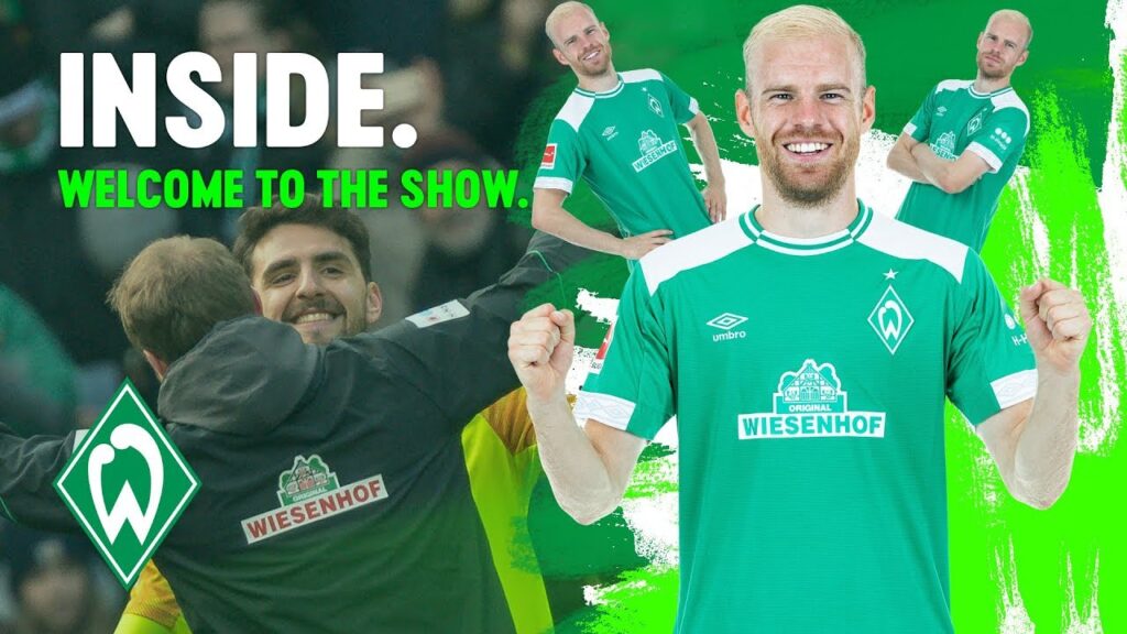 Der dreifache Davy Klaassen und Showmaster Stefanos Kapino  | WERDER.TV Inside nach SC Freiburg