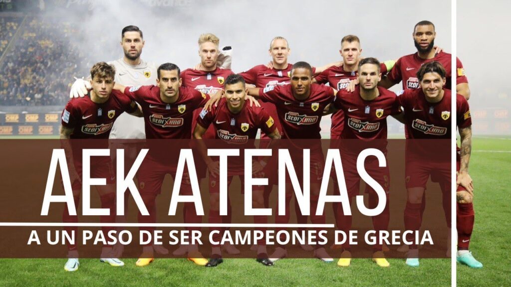 ORBELÍN PINEDA Y AEK ATENAS A UN PASO DE SER CAMPEONES DE GRECIA