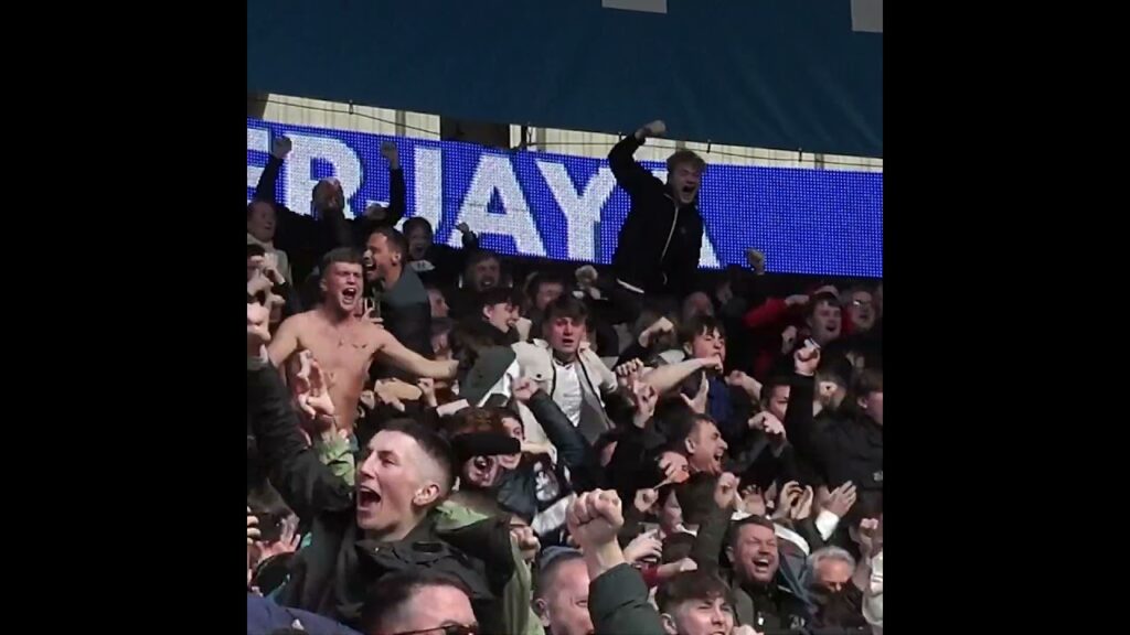 Pure passion from Ben Lloyd in the away end #shorts
