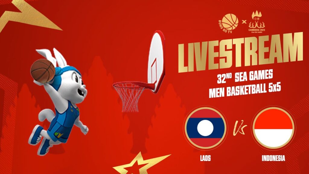 🔴Trực tiếp | LIVE | Laos vs. Indonesia | Men's Basketball 5x5 | SEA Games 32 Cambodia