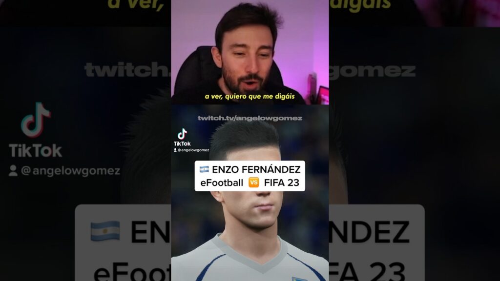 🇦🇷😳 ¿Qué pasa con ENZO Fernández en eFootball y FIFA 23? #shorts 🇦🇷😳 ¿Qué pasa con ENZO Fernández en eFootball y FIFA 23? #shorts
