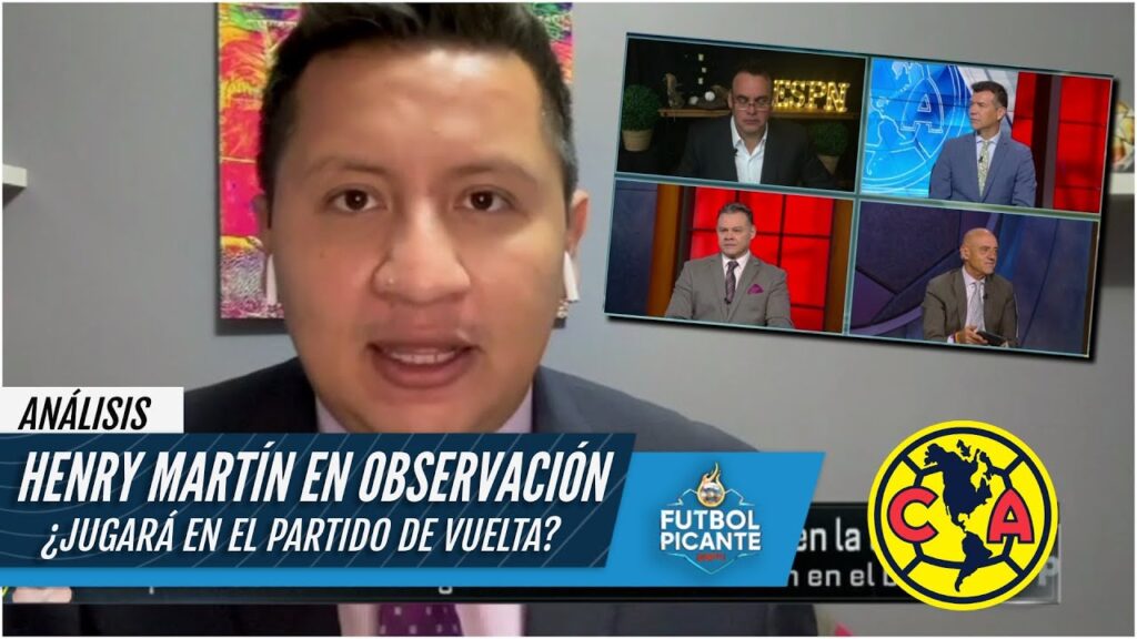 AMÉRICA El GOLPE a Henry Martín PREOCUPA. ¿Debe darle descanso el Tano Ortiz? | Futbol Picante AMÉRICA El GOLPE a Henry Martín PREOCUPA. ¿Debe darle descanso el Tano Ortiz? | Futbol Picante