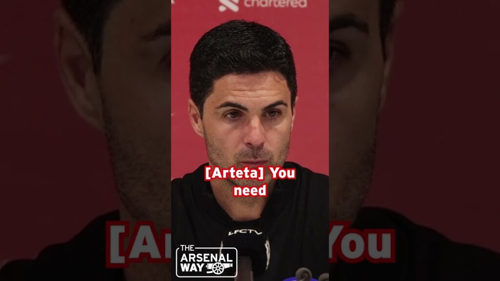 "NEED YOUR GOALKEEPER" 🙌 | Mikel Arteta PRAISES Aaron Ramsdale After Liverpool 2-2 Arsenal ❤ #Shorts