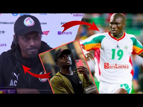 Émouvant: Aliou Cisse se rappelle de Bouba Diop et se confie sur Mané «Chaque Match man ak mom. »