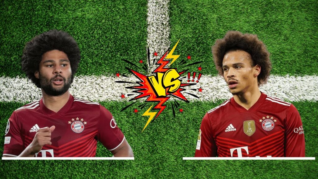 Serge Gnabry vs Leroy Sane⚽🔥