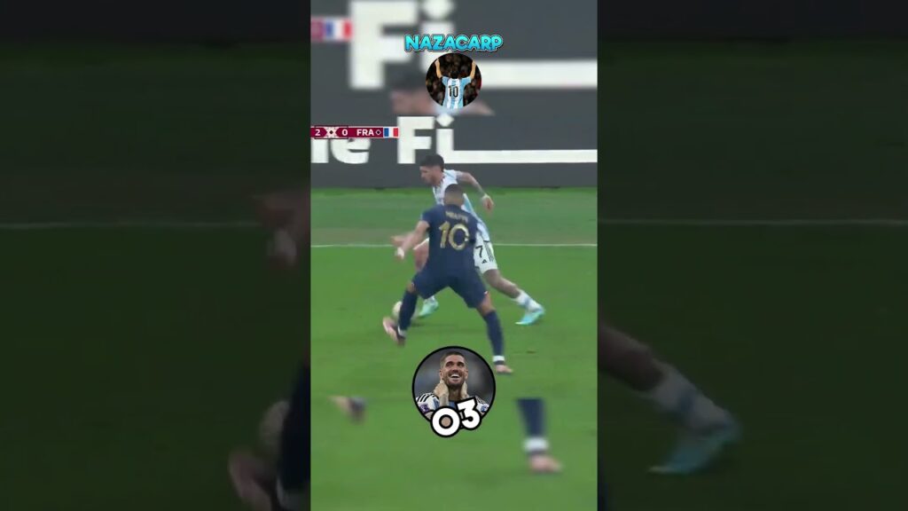 Cuantas faltas le hizo Francia a De Paul? Mundial 2022